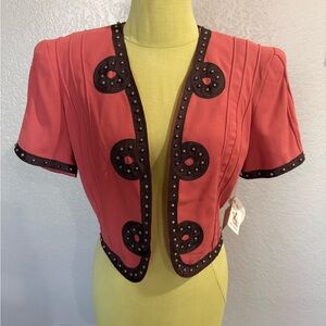 Double D Ranch Bolero Jacket - NWT - Extra Studs
